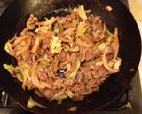 野菜たっぷりしょうが焼作り方4写真