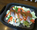 食欲増進!!　鮭のチャンチャン焼き作り方4写真