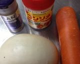 かぶとニンジンのあっさりコンソメスープ♡作り方1写真