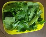 法蓮草と白菜ウィンナーのクリームパスタ作り方1写真