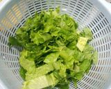 タイ風レタス炒飯作り方2写真