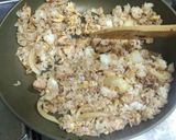 タイ風レタス炒飯作り方5写真