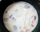 ウインナーで☆チーズクリームスパゲティ作り方6写真