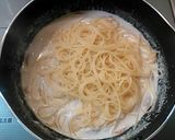 ウインナーで☆チーズクリームスパゲティ作り方7写真