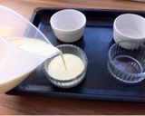 ホワイトデーに白チョコ入クレームブリュレ作り方7写真