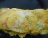 三つ葉とカニカマ入り卵焼き作り方8写真
