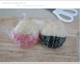 ひな祭りキャラ弁＊簡単まんまるお雛様作り方3写真