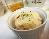 ＊濃厚＊ベーコン入りマッシュポテト＊作り方3写真