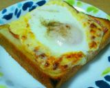 簡単☆エッグマヨトースト作り方5写真