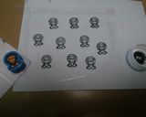 キャラチョコクッキー大量生産その２作り方1写真