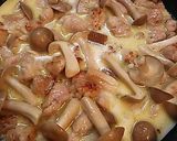 豆乳でヘルシーに☆鶏肉のクリームパスタ♪作り方4写真