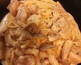 豆乳でヘルシーに☆鶏肉のクリームパスタ♪作り方8写真