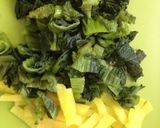 高菜のバター風味チャーハン作り方1写真