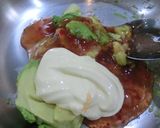 おひとりランチ…アボカドのスイチリパスタ作り方1写真