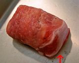 蓮根とチーズの豚ぐるぐる巻きフライ作り方5写真