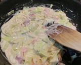 おひとりランチ…クリームチーズパスタ作り方4写真