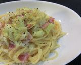 おひとりランチ…クリームチーズパスタ作り方6写真