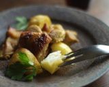タンドリーポテト＆チキン。作り方4写真