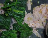 大量消費ほうれん草とハムの中華クリーム煮作り方8写真