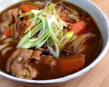 お蕎麦屋さん風カレーうどん作り方7写真