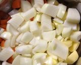 てんこ盛り白菜のトマトスープ作り方4写真