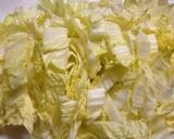 てんこ盛り白菜のトマトスープ作り方5写真