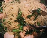 鶏ハムと菜の花のパスタ～春の味♪～作り方5写真
