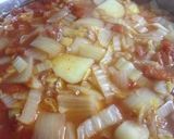 てんこ盛り白菜のトマトスープ作り方10写真