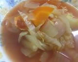 てんこ盛り白菜のトマトスープ作り方11写真
