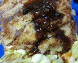 ☆難易度S級☆マヨトンカツトースト作り方8写真