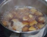 里芋とイカの煮物✿醤油味を効かせて♬作り方3写真