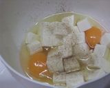 ニラと卵と豆腐炒め✿あんかけ作り方2写真