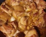 照り焼きチキンのトロトロ玉子とじ作り方2写真