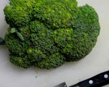 ちょい辛ブロッコリーマヨネーズ炒め作り方1写真