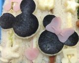 ミッキー＆ミニーのシルエット弁当作り方7写真