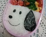 簡単ｷｬﾗ弁♡スヌーピー♡作り方3写真