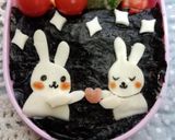 バレンタイン弁当♡作り方5写真