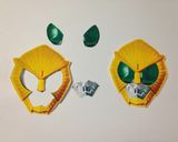 仮面ライダービースト キャラ弁作り方1写真