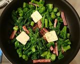 定番アレンジ♪菜の花ベーコンバター醤油作り方4写真
