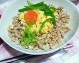 雛祭りに！鶏と卵のふわふわ2色そぼろ丼＊作り方7写真