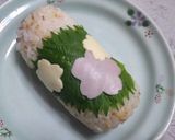 チーズ竹輪のラップ巻きおにぎり作り方6写真