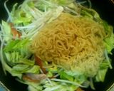 俺流の…野菜たっぷり海老バジル塩焼そば作り方7写真