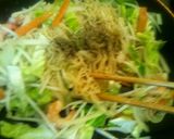 俺流の…野菜たっぷり海老バジル塩焼そば作り方8写真