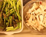 アスパラとエリンギの＊ベーコン炒め作り方1写真