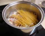 らくちん♪きのこのクリームスープパスタ作り方3写真