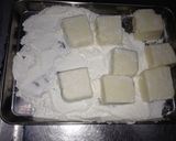 揚げ出し豆腐小松菜絶品醤油麹餡温泉卵のせ作り方10写真