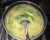 揚げ出し豆腐小松菜絶品醤油麹餡温泉卵のせ作り方18写真