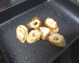 お弁当に竹輪のお好み･焼きそばソース炒め作り方2写真