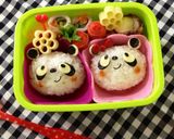 簡単♪パンダキャラ弁作り方3写真