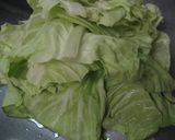 ロールキャベツ（鍋に窮屈詰め込み作り）作り方1写真
